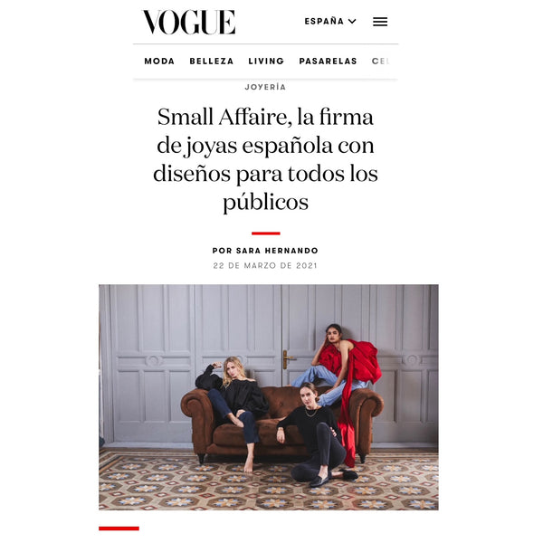 Vogue España entrevista a Nuria Blazquez de Small Affaire