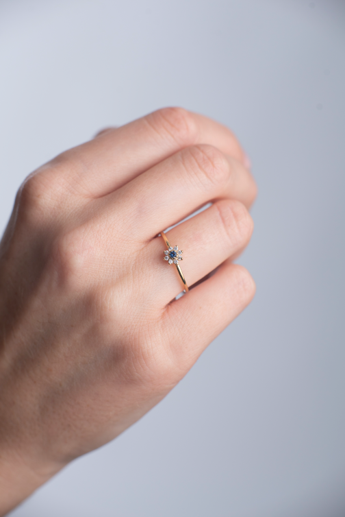 Anillo Margherita Blue