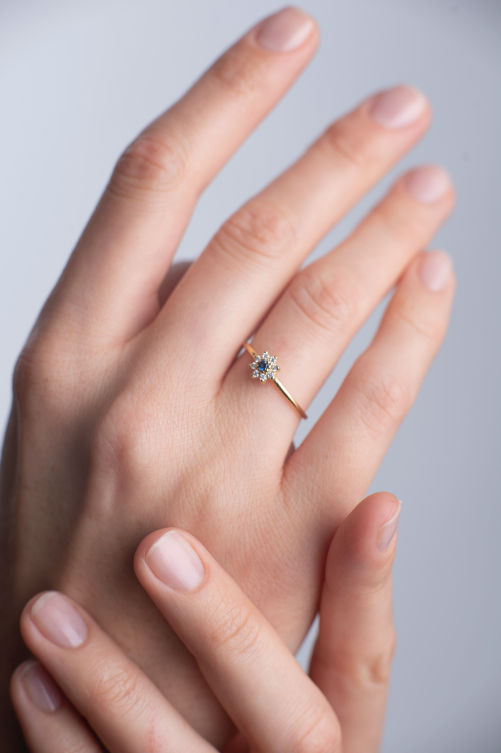 Anillo Margherita Blue