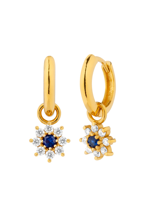 PENDIENTES DOUCE MARGHERITA BLUE